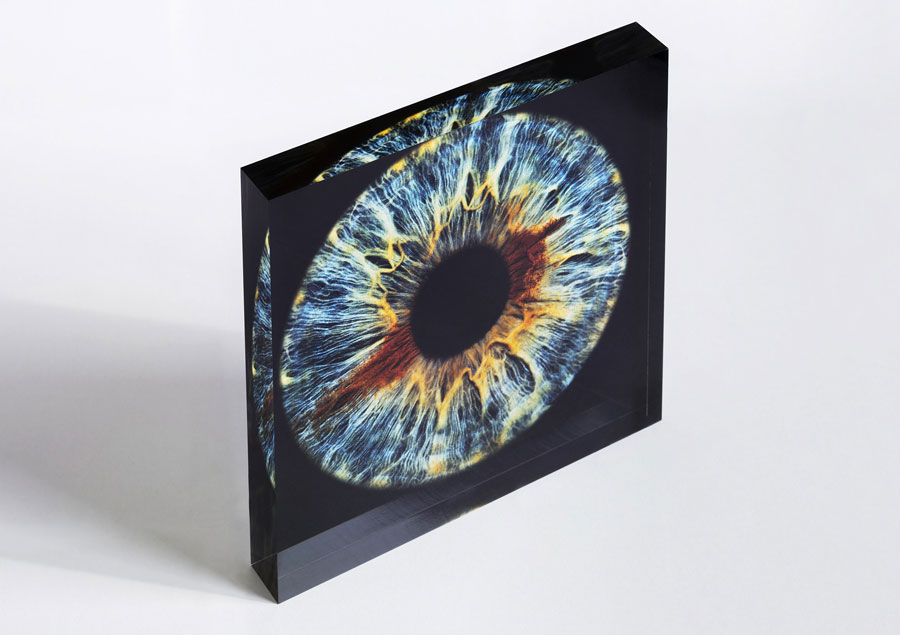 Bloc photo en acrylique.